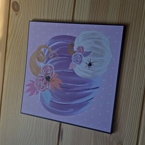 Handmade Halloween Folio Card 6x6 Mini Scrapbook Album